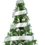 Arbolito De Navidad 80cm Con Adornos 30 Piezas Plata