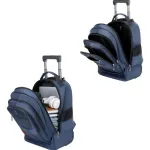 Mochila Carro 18 Pulgadas Escolar Carrito Viaje Capacidad