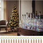 Tira De Luces Alambre Led 3 Mts Corcho Botella Decoracion