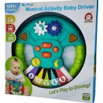Volante Musical Didactico Con Luces Juguete Para Bebes 