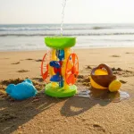 Set Balde De Playa Juguete Para Arena Palas Molino Molde