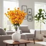 Flores Artificiales Ramo Vara Cerezos Decoracion Pack X4