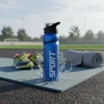 Botella De Acero Inoxidable 750ml A Rosca Con Pico Y Manija