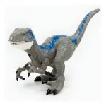 Dinosaurio Velociraptor Juguete Articulado Con Luz Y Sonido