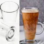 Set X6 Unidades Jarros Submarino Cafe Vaso Vidrio 335ml