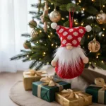 Adorno Navidad Colgante Gnomo Navideño 14cm