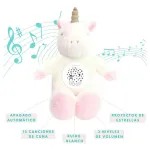 Peluche Unicornio Con Luz Y Musica Juguete Proyector Bebe