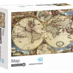 Puzzle 1000 Pzs Mapamundi Antiguo 88319 1979870 Shine
