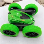 Auto A Radio Control Remoto Luz Giro 360° Acrobático Stunt