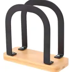 Servilletero De Metal Con Base De Madera Cocina Bar