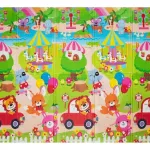 Alfombra Antigolpes Plegable Bebes Reversible 120x180cm