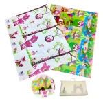 Alfombra Antigolpes Plegable Bebes Reversible 120x180cm