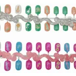 Set De Belleza Manicura Juguete 2 En 1 Uñas Bijou Pulseras