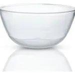 Bowl 700ml Ensaladera Vidrio Liso Transparente X1