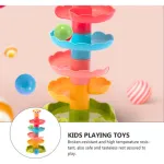 Tobogán De Pelotas Juguete Para Bebes Primera Infancia Color Multicolor