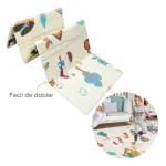 Alfombra Antigolpes Plegable Bebes Reversible 150x200cm