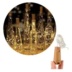 Tira De Luces Alambre Led 3mt Corcho X10u Botella Decoracion