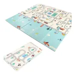 Alfombra Antigolpes Plegable Bebes Reversible 180x200cm