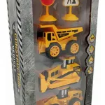 Set De Construcción Machines X3 Juguete De Maquinas Viales