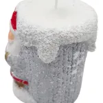 Vela Navideña Portavela Pesebre Deco Navidad Ceramica X1u.