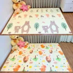 Alfombra Antigolpes Plegable Bebes Reversible 150x200cm