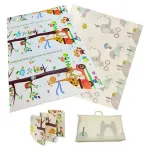 Alfombra Antigolpes Plegable Bebes Reversible 150x200cm