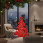 Adorno Colgante Arbolito De Navidad Decoración Navideño X5