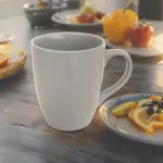 Taza De Cerámica Cónica Jarro Mug 300ml