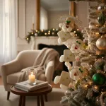 Adornos Navideños Colgante De Paño Navidad