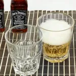 Set X12 Vasos De Vidrio Hexagonal 335ml Color Transparente
