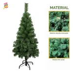 Arbol Navidad Tronador Slim Verde 1,20mt + Kit Decoracion