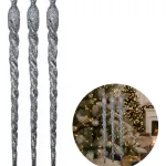 Adorno Colgante Navideño Decoración Bastones De Caramelo X3