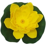 Flor De Loto Flotante Flores Artificiales Decoracion X1