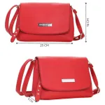 Cartera Bandolera C/solapa Agarrate Catalina Eco Cuero