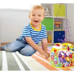 Piano Teclado Musical Animales Juguete Con Luz Y Sonido