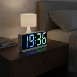 Reloj Despertador Led Digital Con Fecha Y Temperatura Usb
