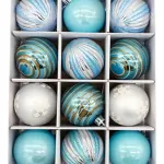 Navidad Adornos Bolas Navideñas Decoradas 6cm X12 Piezas