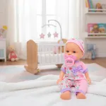 Bebe Bebote Con Sonidos Y Accesorios Muñeca Rie Y Habla