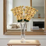 Flores Artificiales Ramo Vara Cerezos Decoracion Pack X4