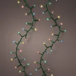 Luces De Navidad X100 A Pilas Luces Led Multicolor 10mts