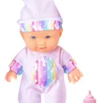 Muñeco Bebe Bebote Luna Infantil 22cm Con Pijamas Cute Baby