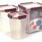 Set X3 Tupper Hermetico Organizador Plastico Frio/caliente