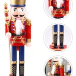 Cascanueces Soldado De Madera 38 Cm Adorno Navidad Madera