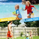 Burbujero Automático Pistola Juguete De Burbujas Con Luz Color Verde