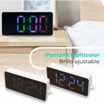 Reloj Despertador Led Digital Con Fecha Y Temperatura Usb