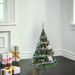 Arbol De Navidad Tronador Lujo 1,50mts Con Adornos Kit X40