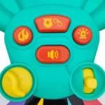 Volante Musical Didactico Con Luces Juguete Para Bebes 