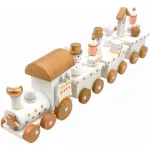 Tren De Madera Decoracion Navideña Adornos Navidad
