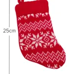 Botas Navideñas Tejidas Decoracion Navidad Adorno X1