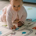 Alfombra Antigolpes Plegable Bebes Reversible 150x200cm